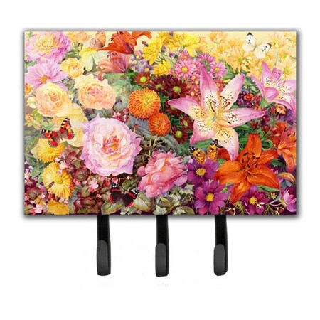 Jensendistributionservices Autumn Floral by Anne Searle Leash or Key Holder MI1660969